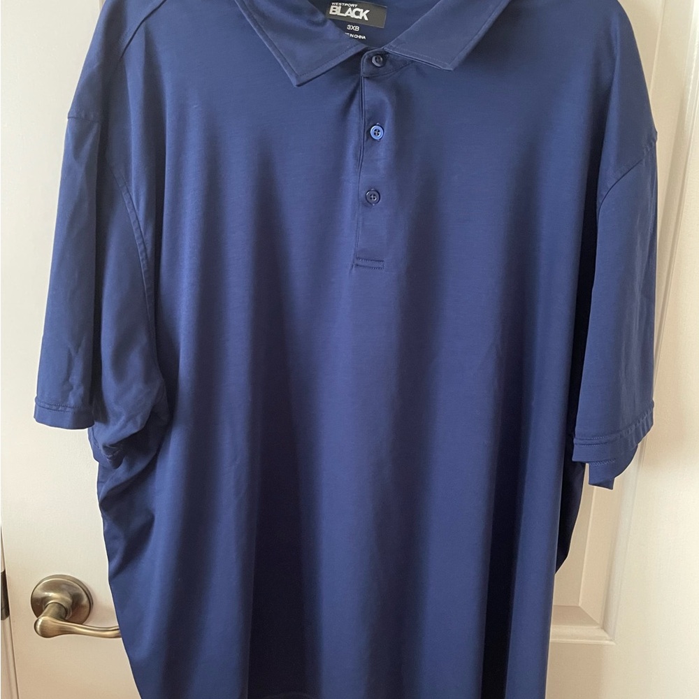 Westport Blue Polo Shirt Classic Style